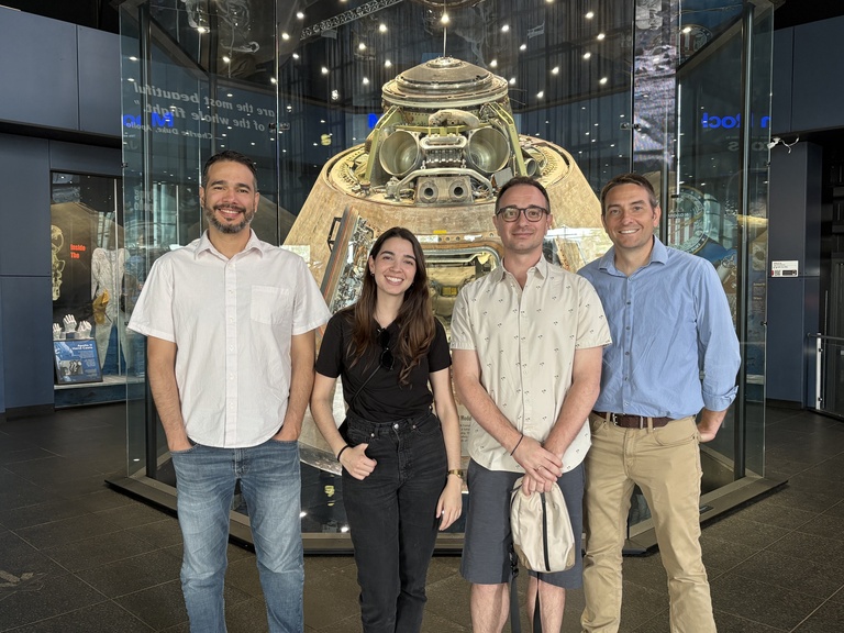 EF5 Team tour at Space Research Museum in Huntsville
